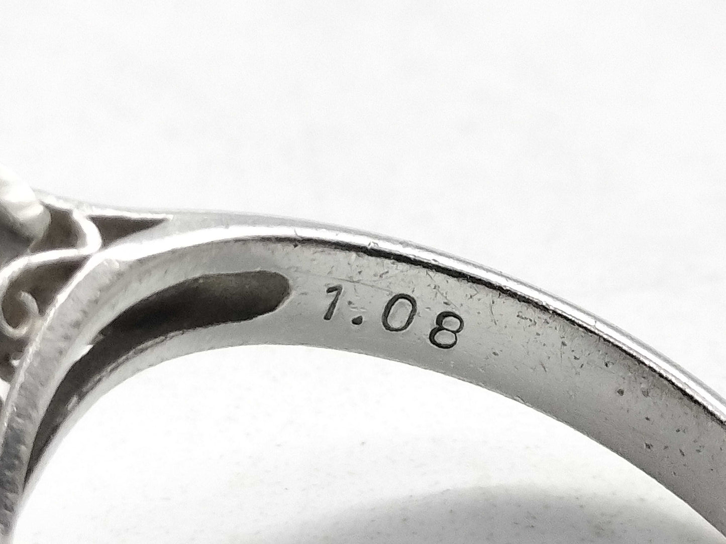 D1.08ct PT900 5.5g Ring