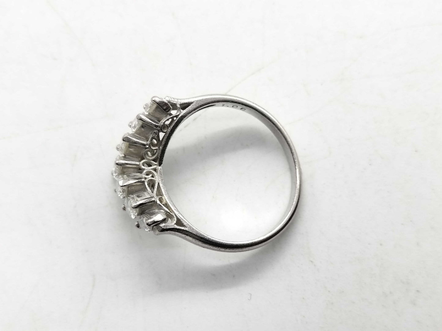 D1.08ct PT900 5.5g Ring