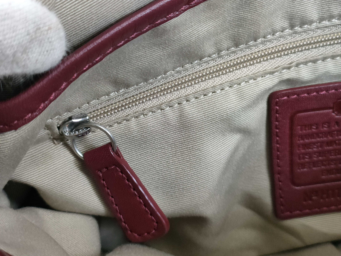 COACH Signature F17093 Shoulder Bag