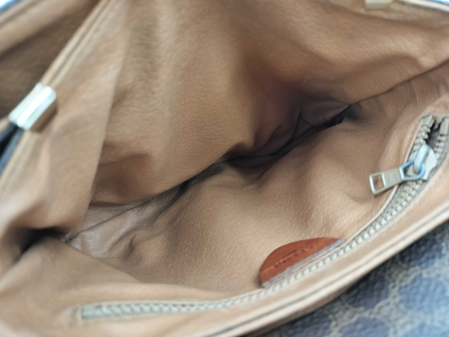 CELINE Shoulder Bag Leather Flap Shoulder Bag
