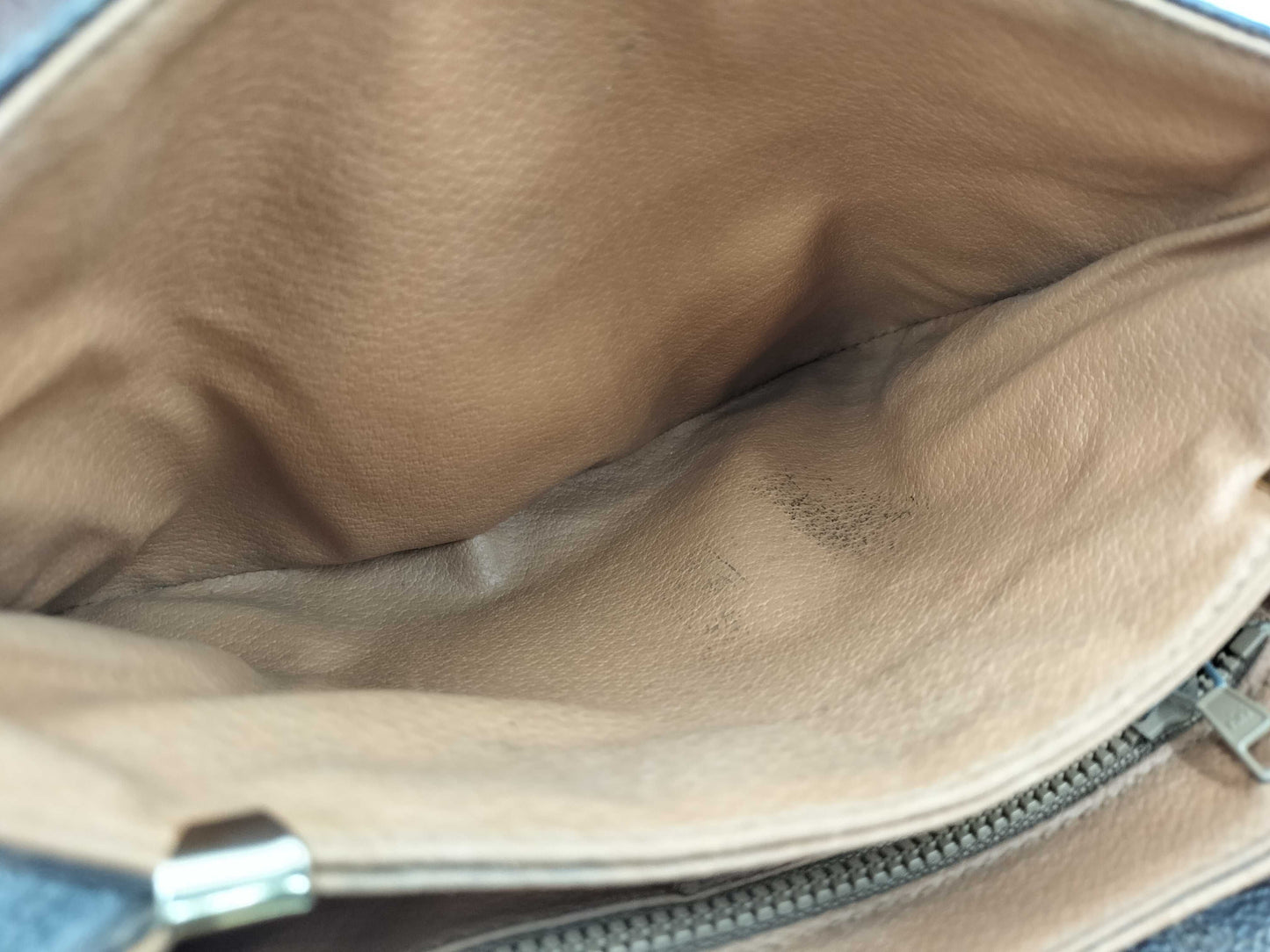 CELINE Shoulder Bag Leather Flap Shoulder Bag