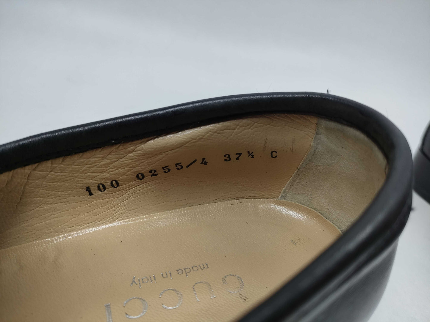 GUCCI Leather Loafers Horsebit 1000255/4 Loafers