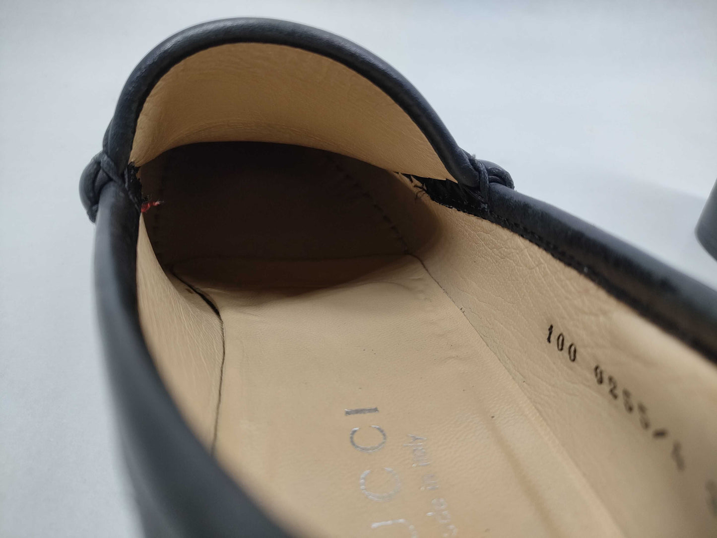 GUCCI Leather Loafers Horsebit 1000255/4 Loafers