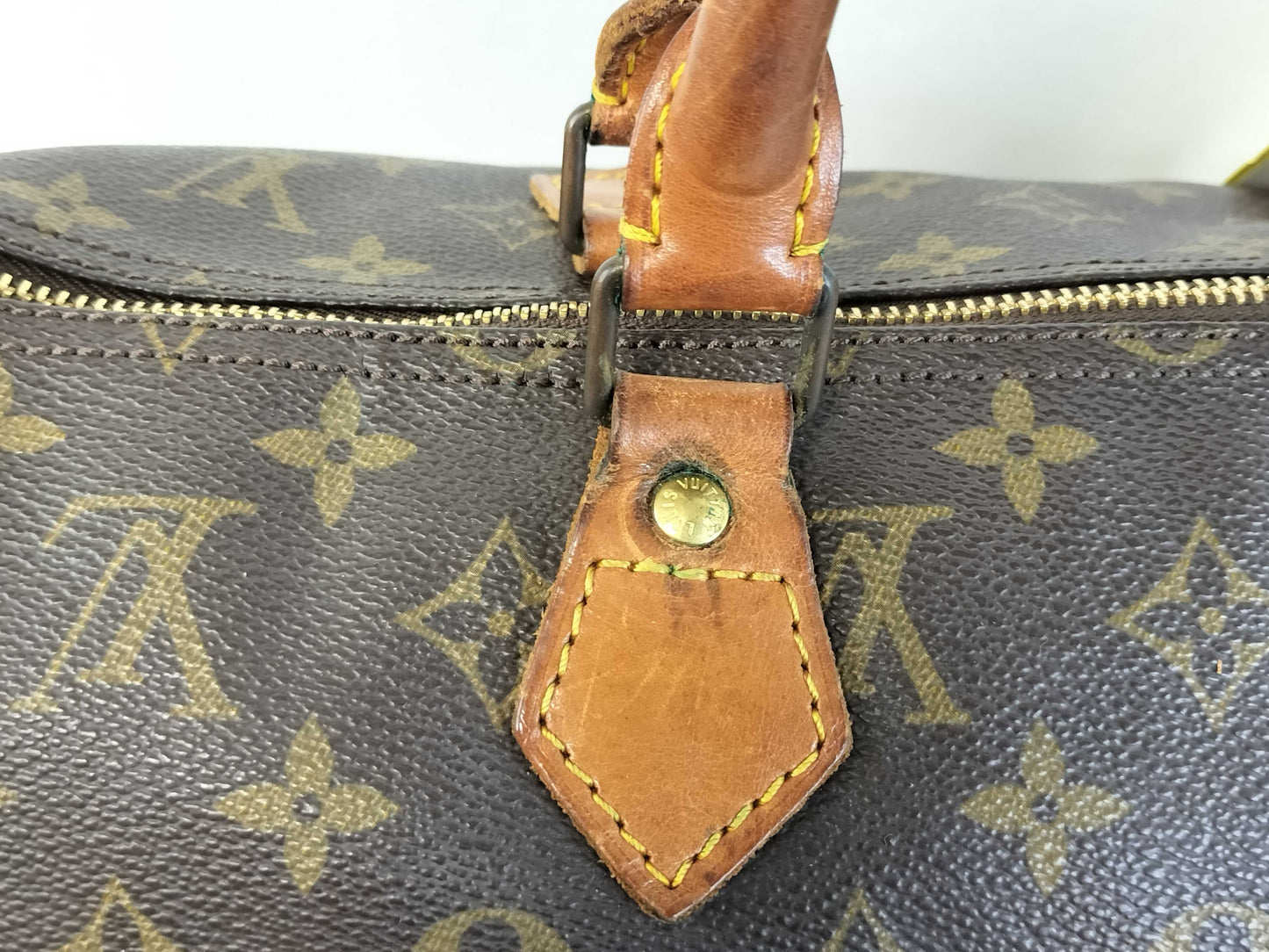 LOUIS VUITTON M41107 Monogram M41107 Speedy 35 Boston Bag