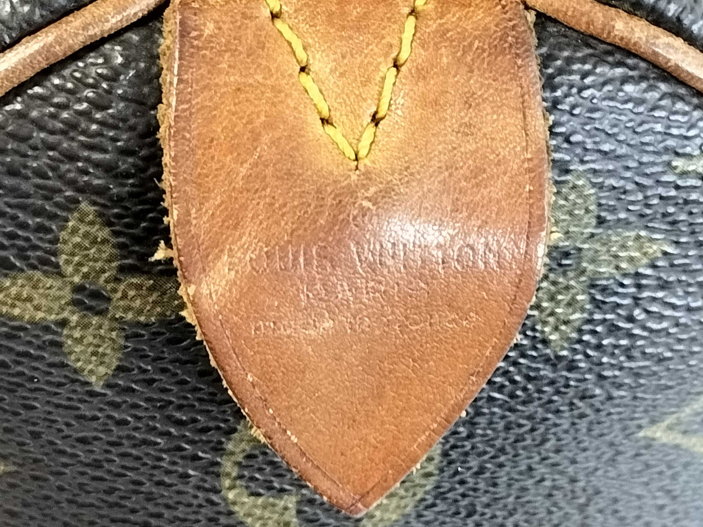 LOUIS VUITTON M41107 Monogram M41107 Speedy 35 Boston Bag