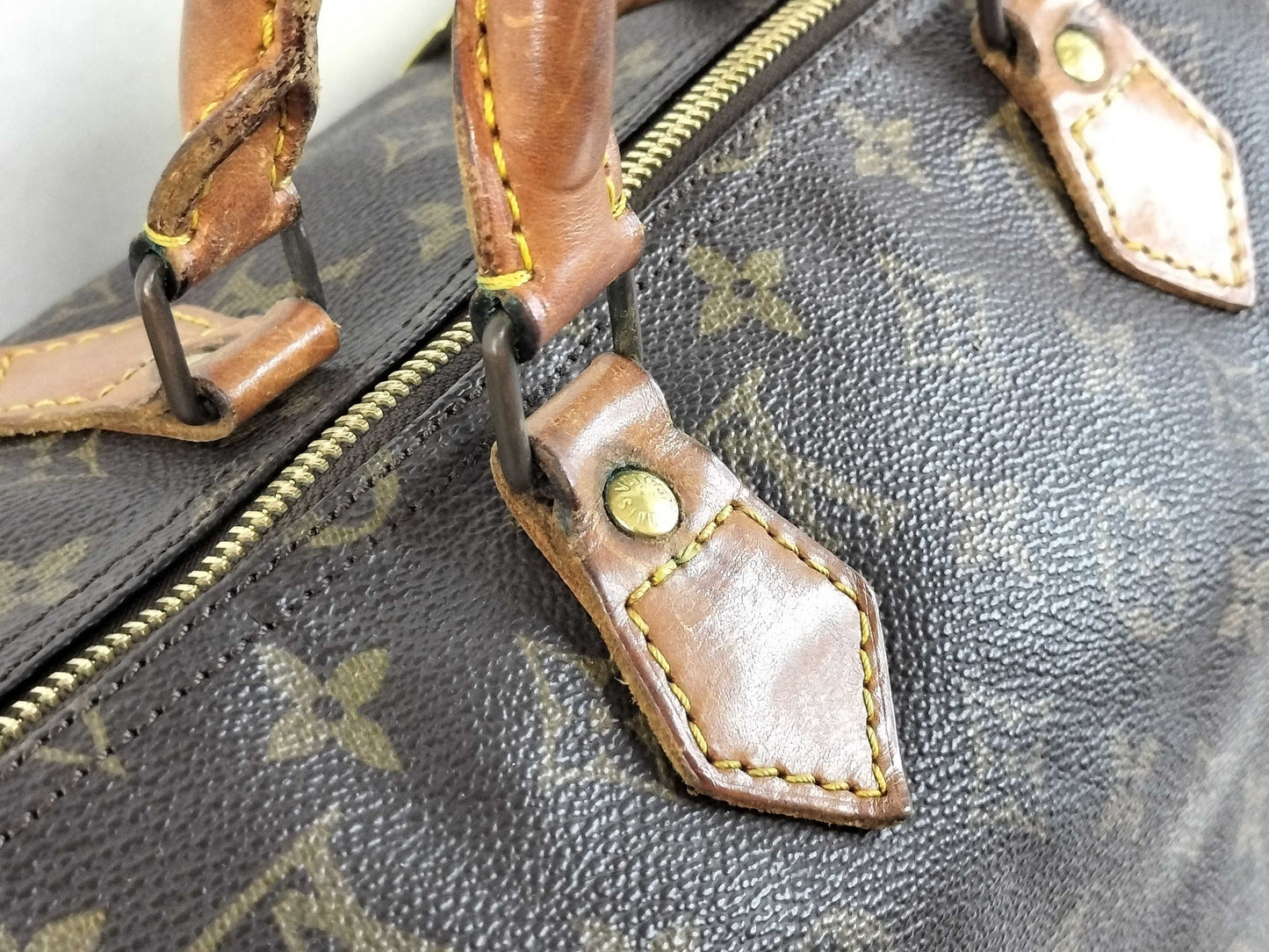 LOUIS VUITTON M41107 Monogram M41107 Speedy 35 Boston Bag