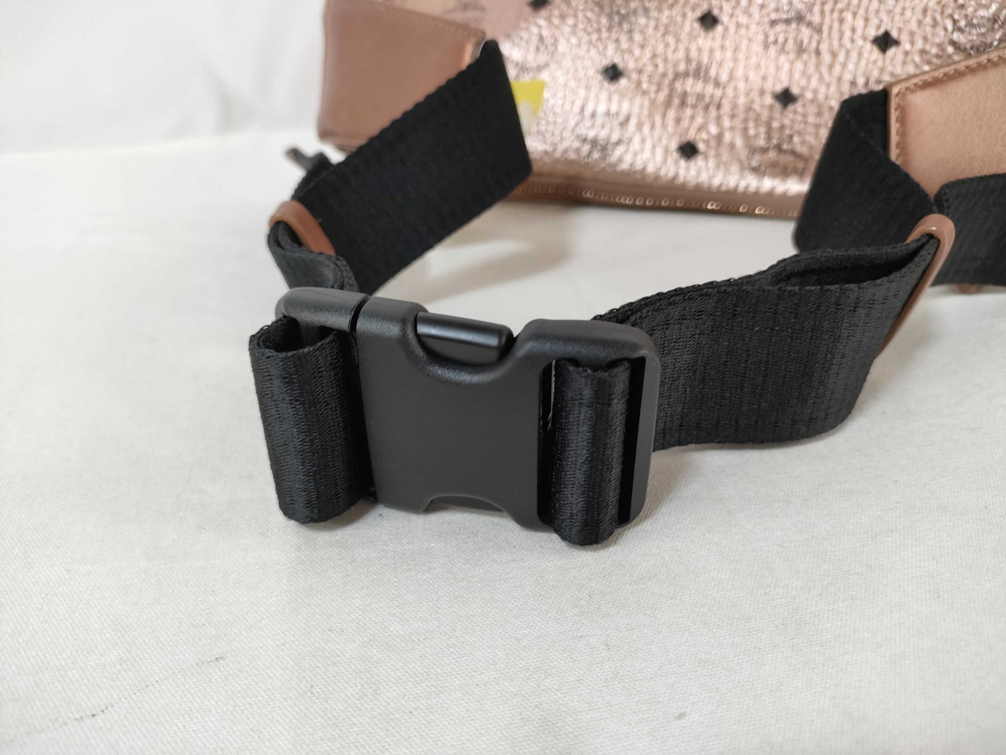 MCM Visetos Studs Waist Bag