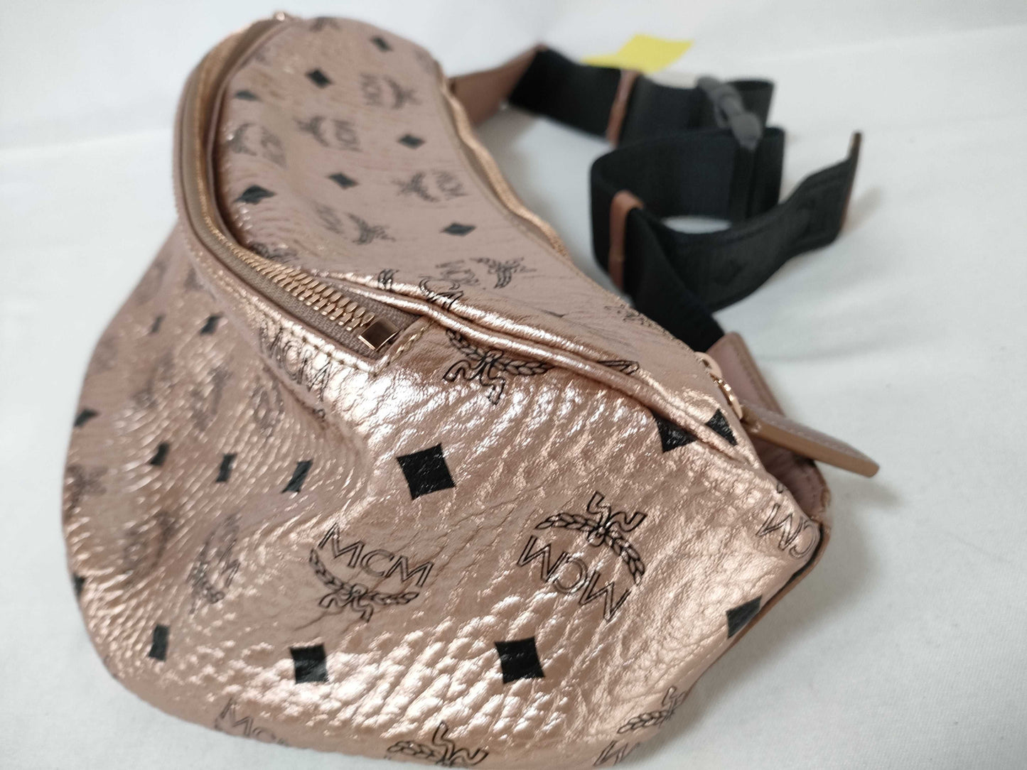 MCM Visetos Studs Waist Bag