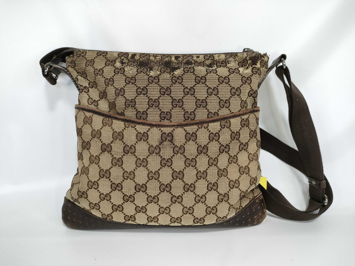 GUCCI GG Canvas Shoulder Bag