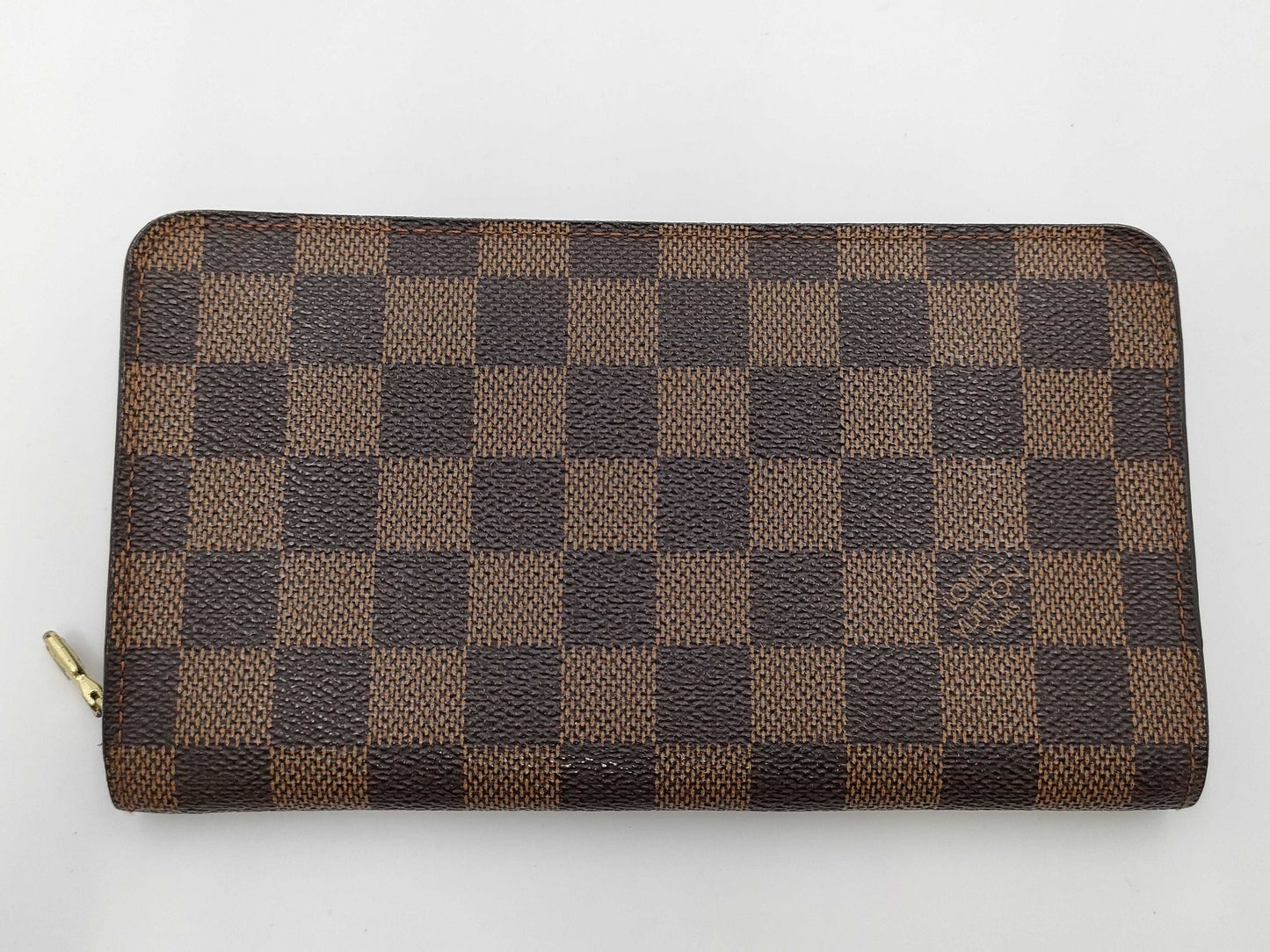 LOUIS VUITTON Damier Porte Monne Zip Wallet