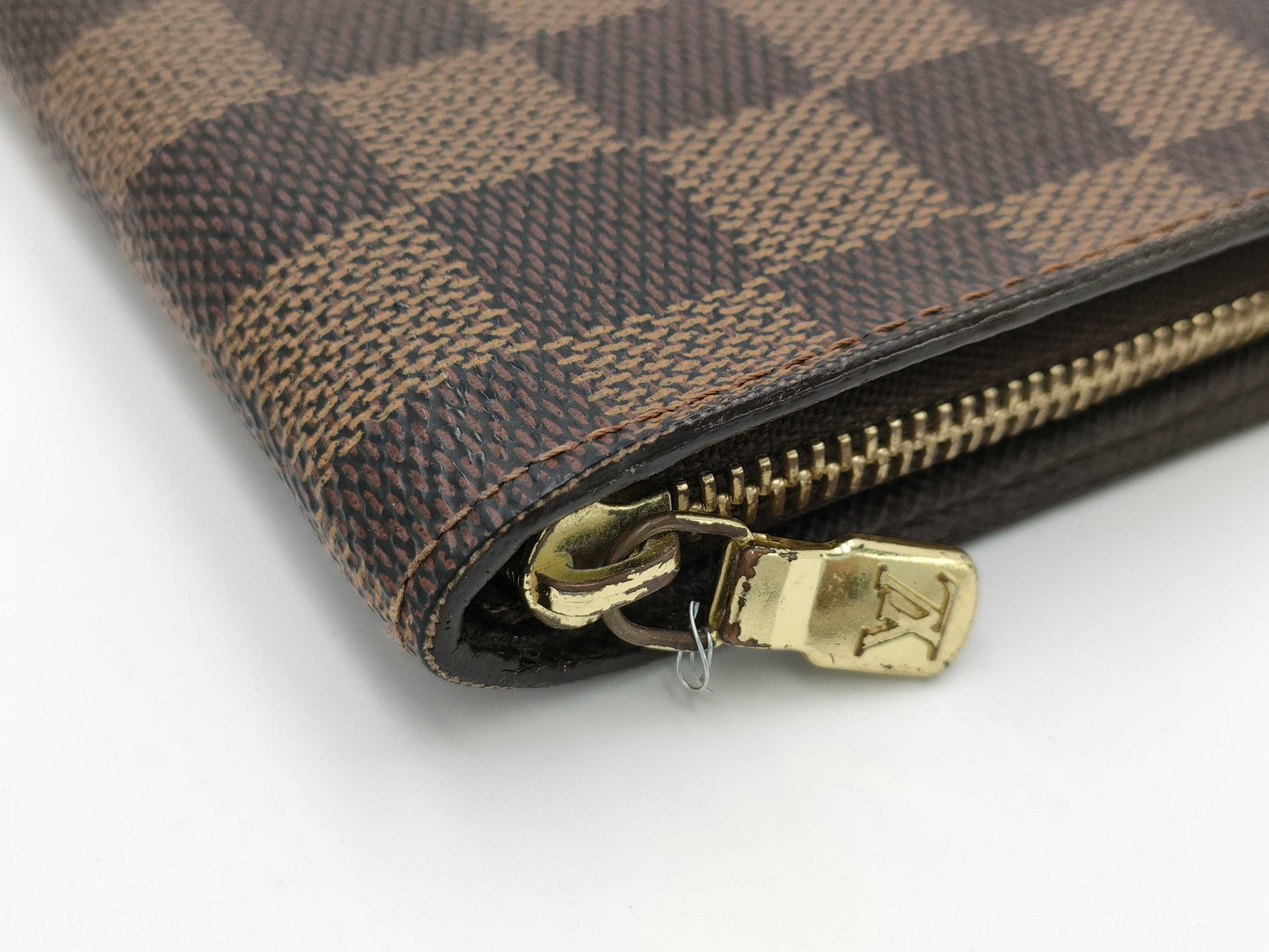 LOUIS VUITTON Damier Porte Monne Zip Wallet