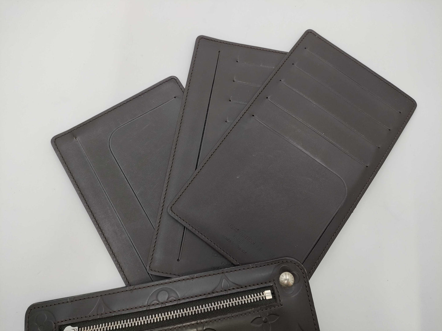 LOUIS VUITTON Monogram Glace/Hoist Wallet