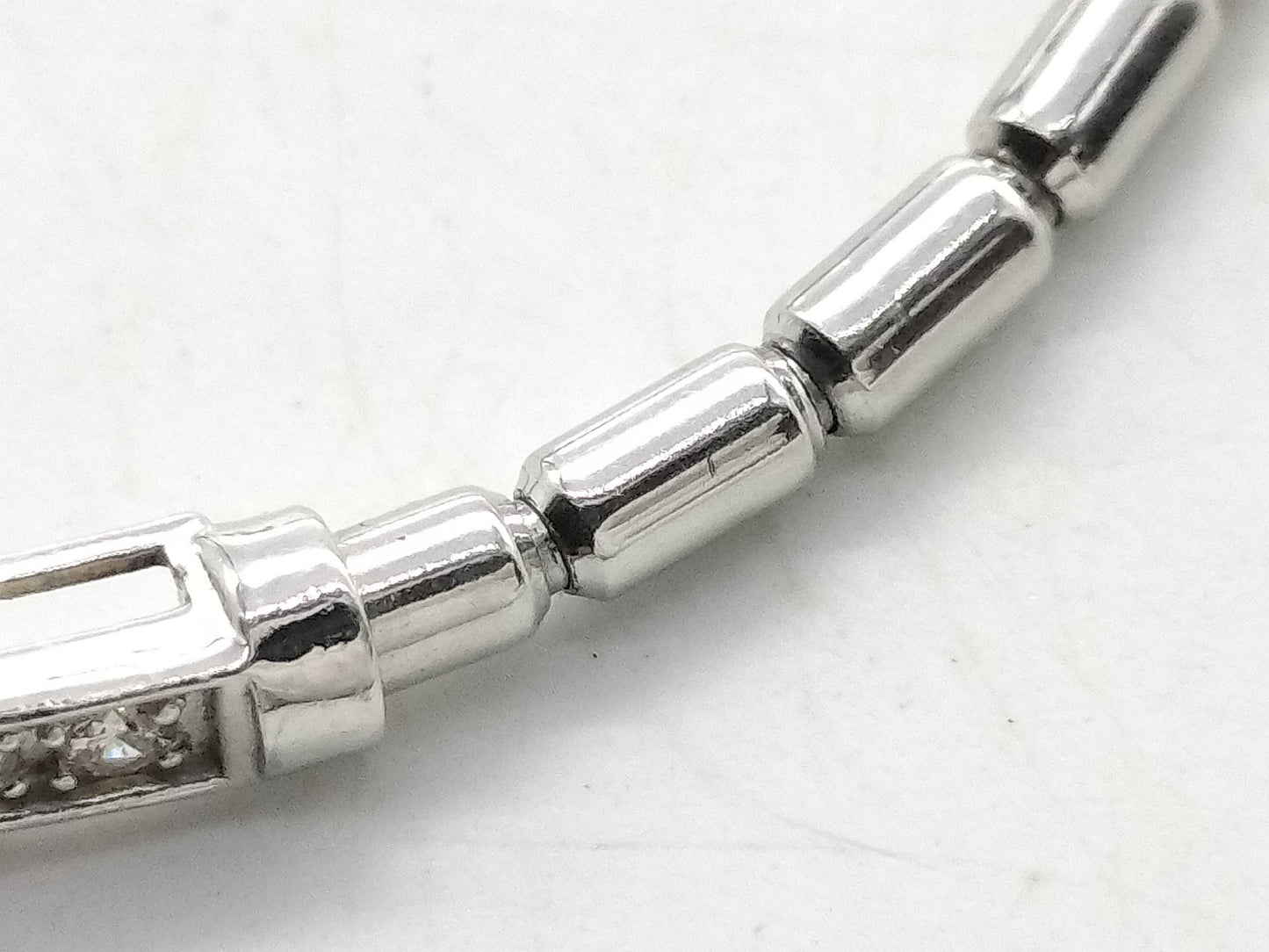 D0.20ct PT950 7.6g Bracelet/Bangle