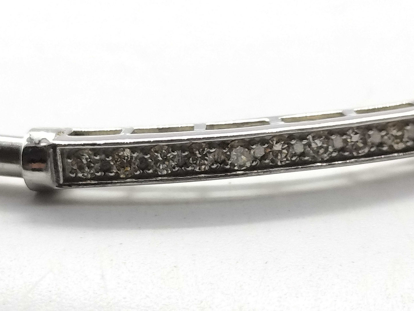 D0.20ct PT950 7.6g Bracelet/Bangle