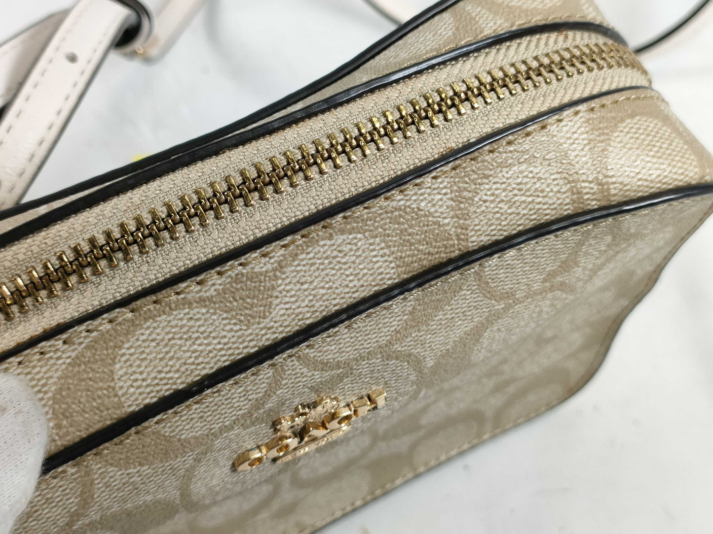 COACH Signature Camera Shoulder Bag