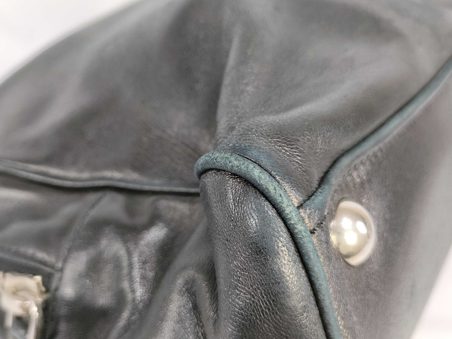 PRADA Leather Tote with Padlock BL0190 Shoulder Bag