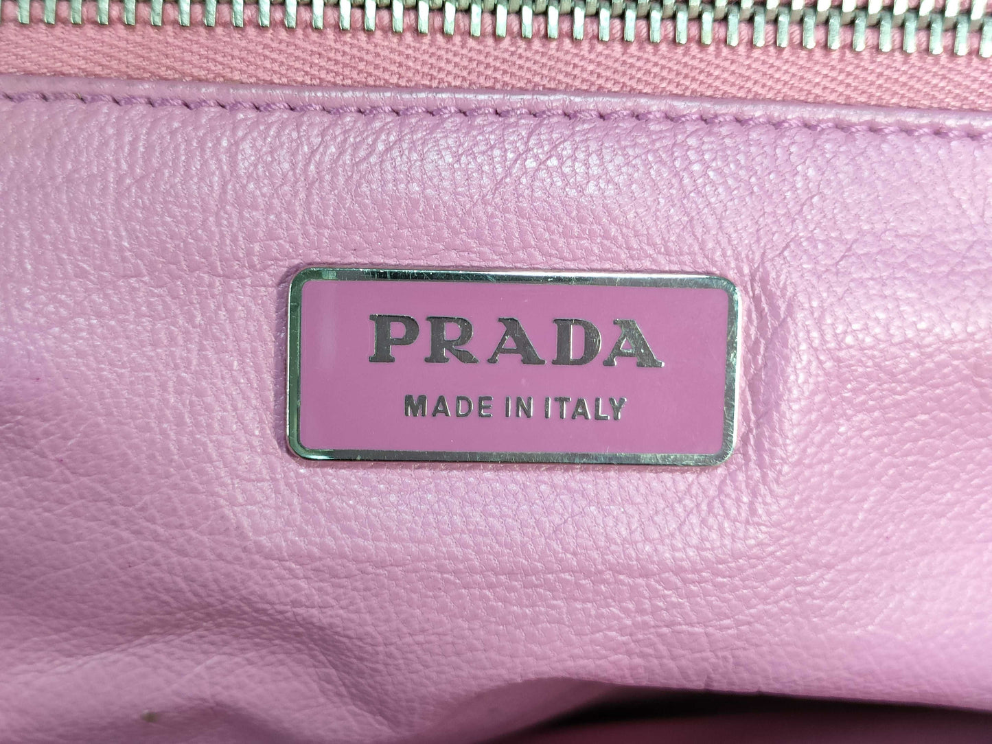 PRADA Leather Tote with Padlock BL0190 Shoulder Bag