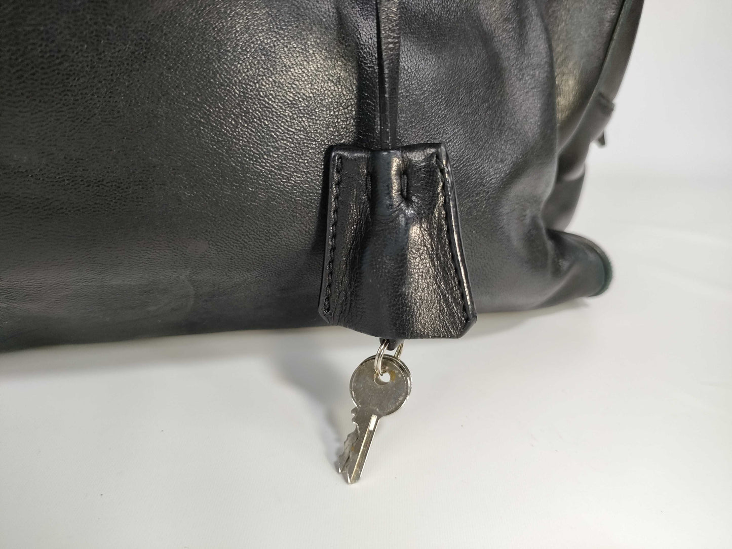 PRADA Leather Tote with Padlock BL0190 Shoulder Bag