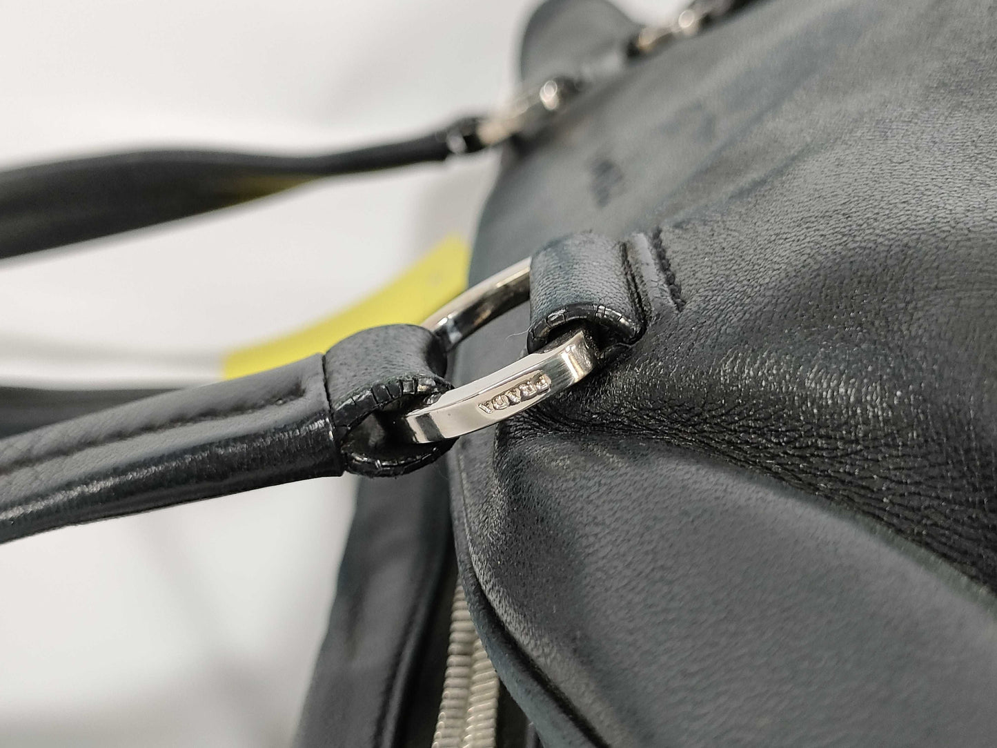 PRADA Leather Tote with Padlock BL0190 Shoulder Bag