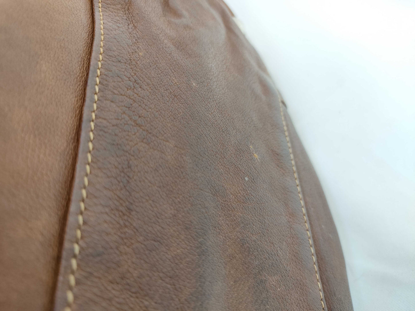 PRADA Leather Tote with Padlock, Brown Handbag