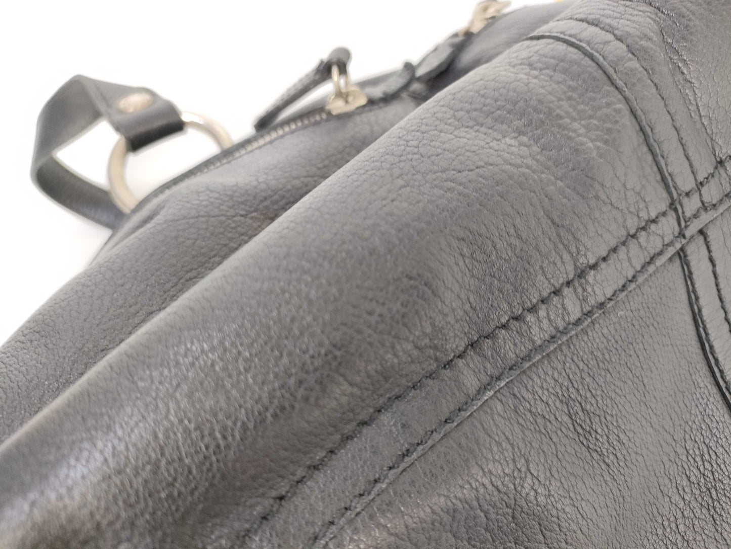 PRADA Leather Tote Black Handbag