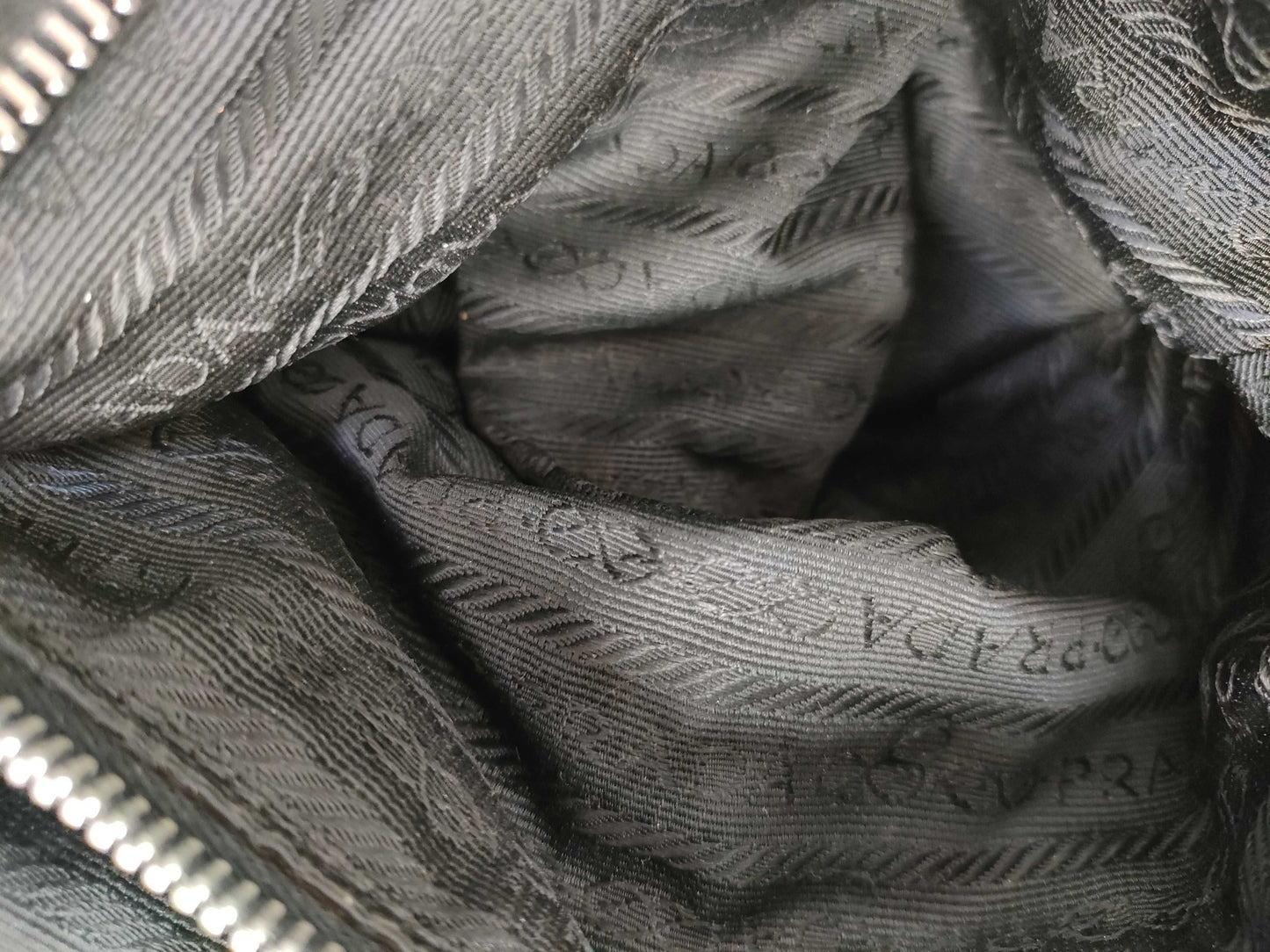 PRADA Leather Tote Black Handbag