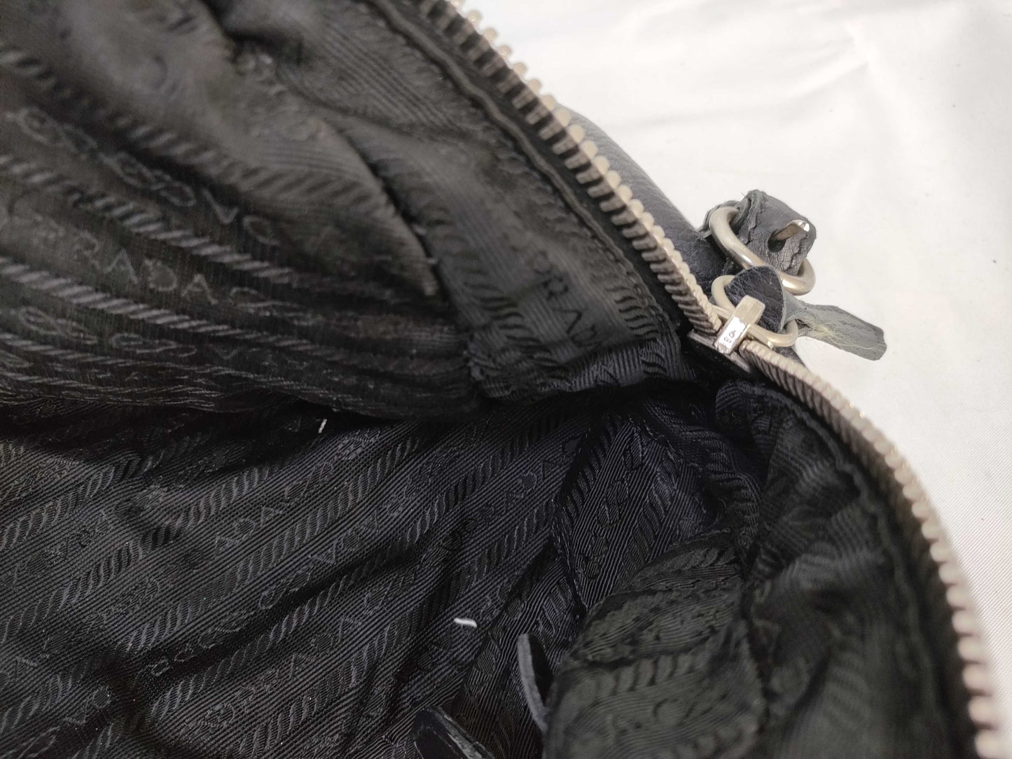 PRADA Leather Tote Black Handbag