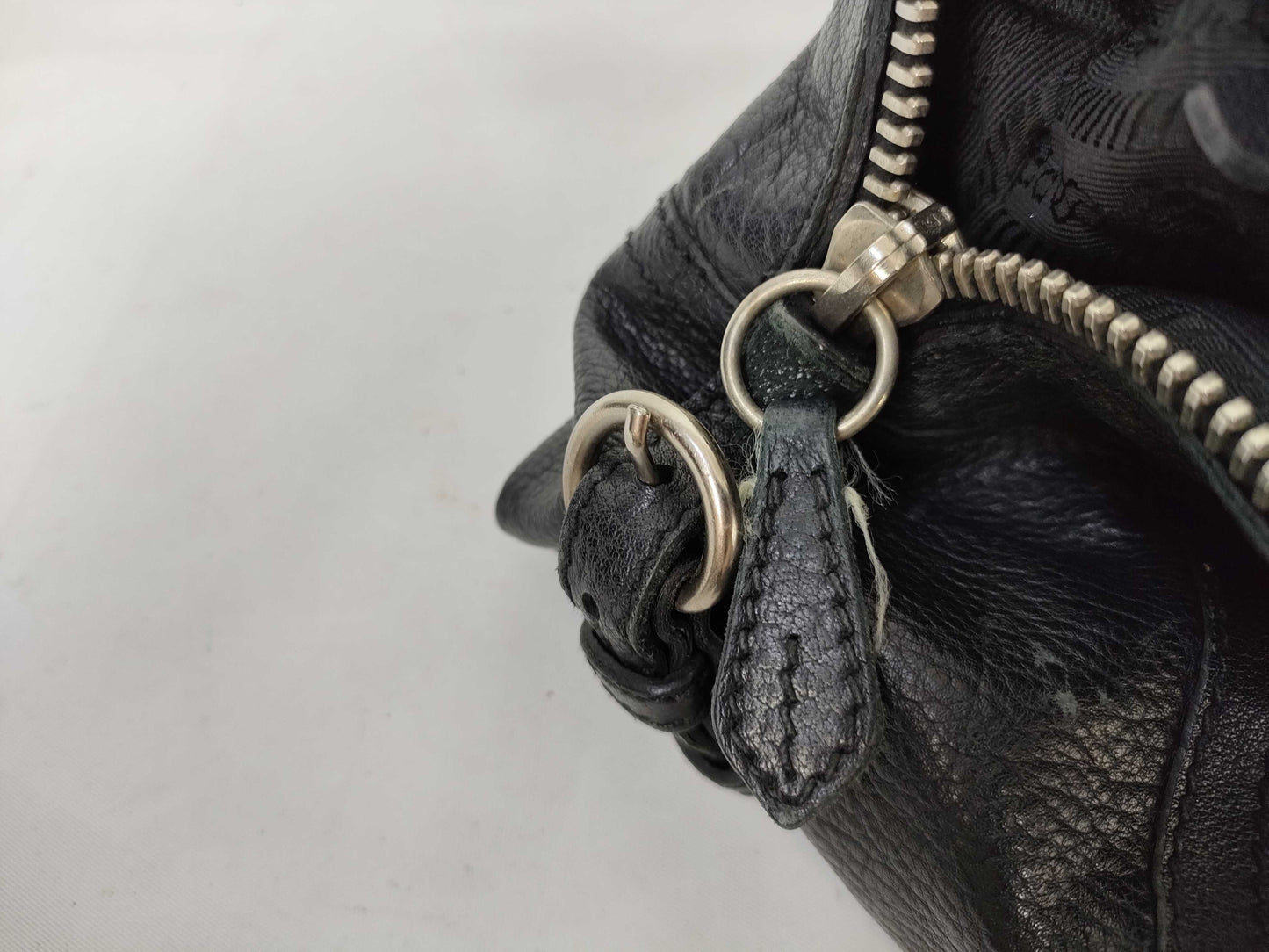 PRADA Leather Tote Black Handbag