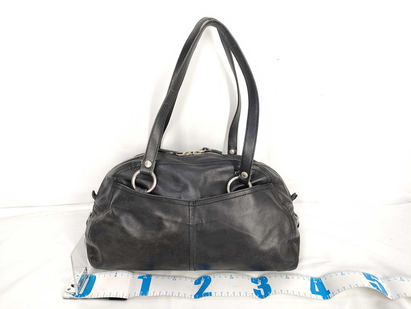 PRADA Leather Tote Black Handbag