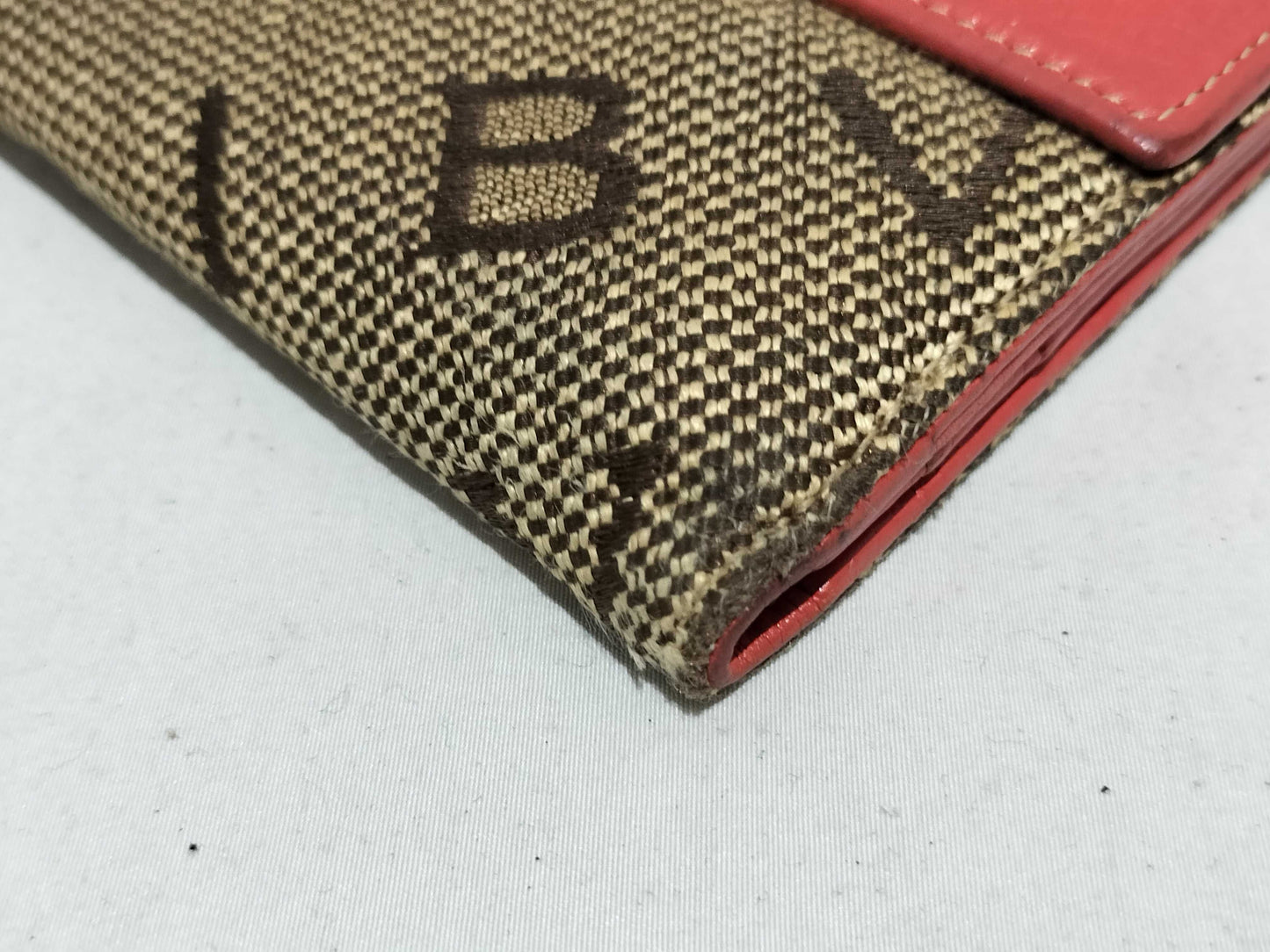BVLGARI Canvas Long Wallet