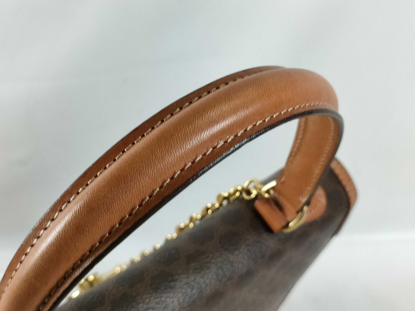 CELINE Macadam Handbag