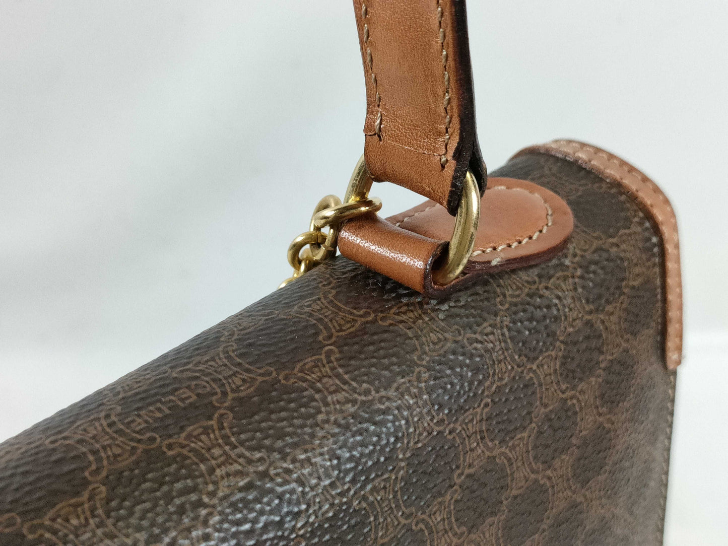 CELINE Macadam Handbag
