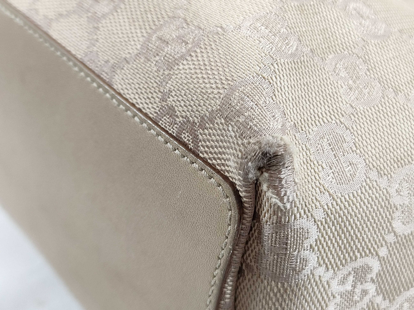 GUCCI GG Canvas Tote Bag 31244 Handbag