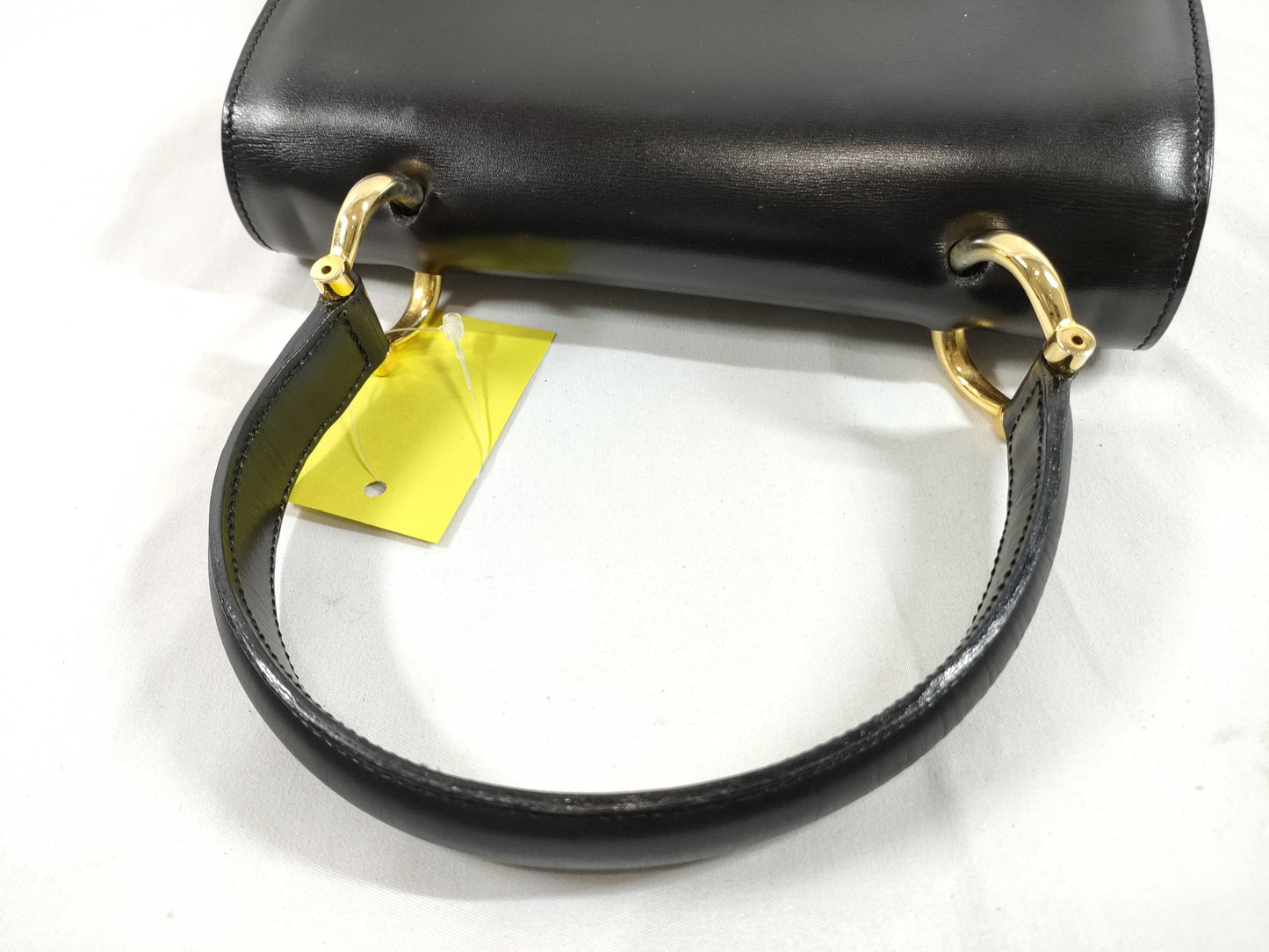 CELINE W-Flap Leather Handbag Handbag