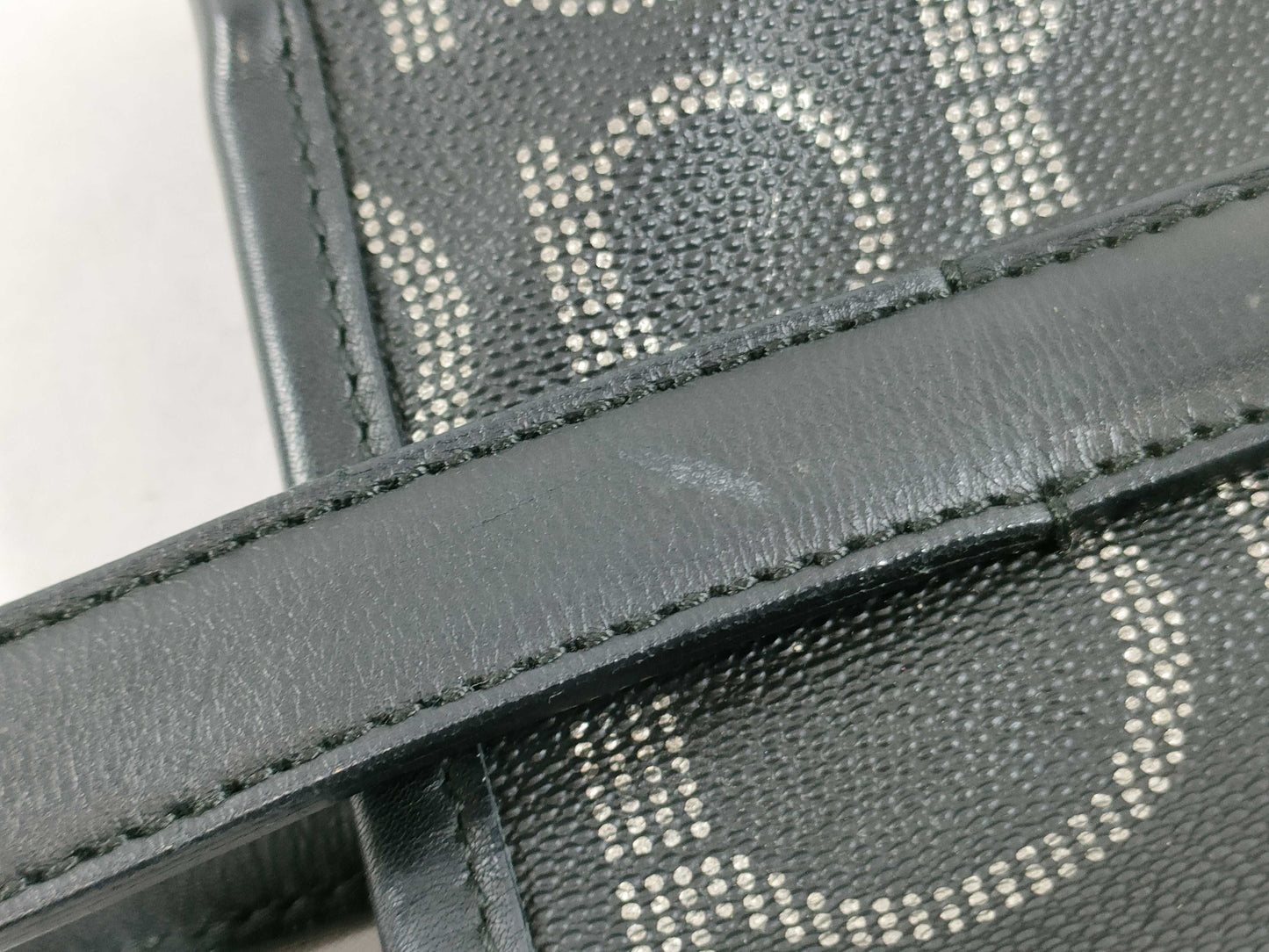 Salvatore Ferragamo Gancini PVC Tote Bag Handbag