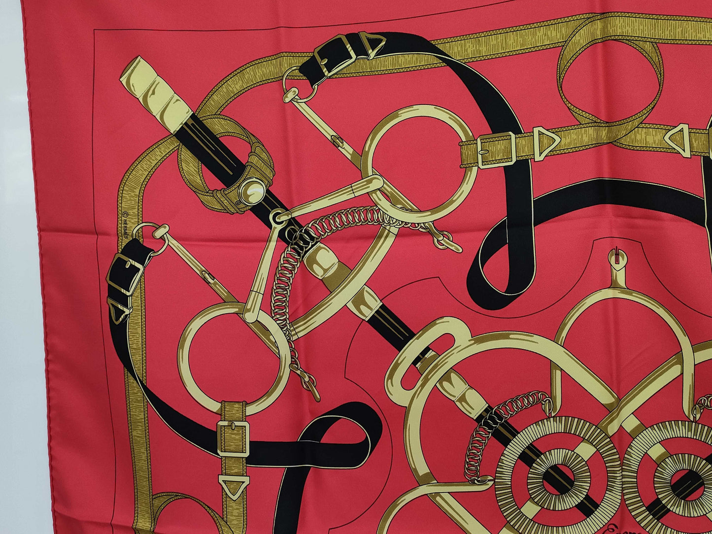 HERMES Carré Golden Spur / Large Scarf