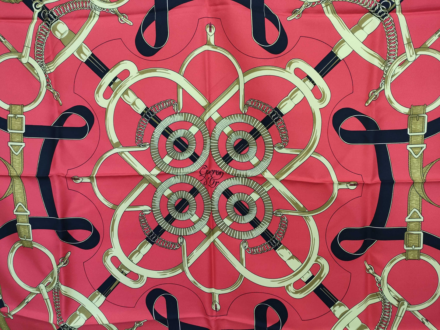 HERMES Carré Golden Spur / Large Scarf