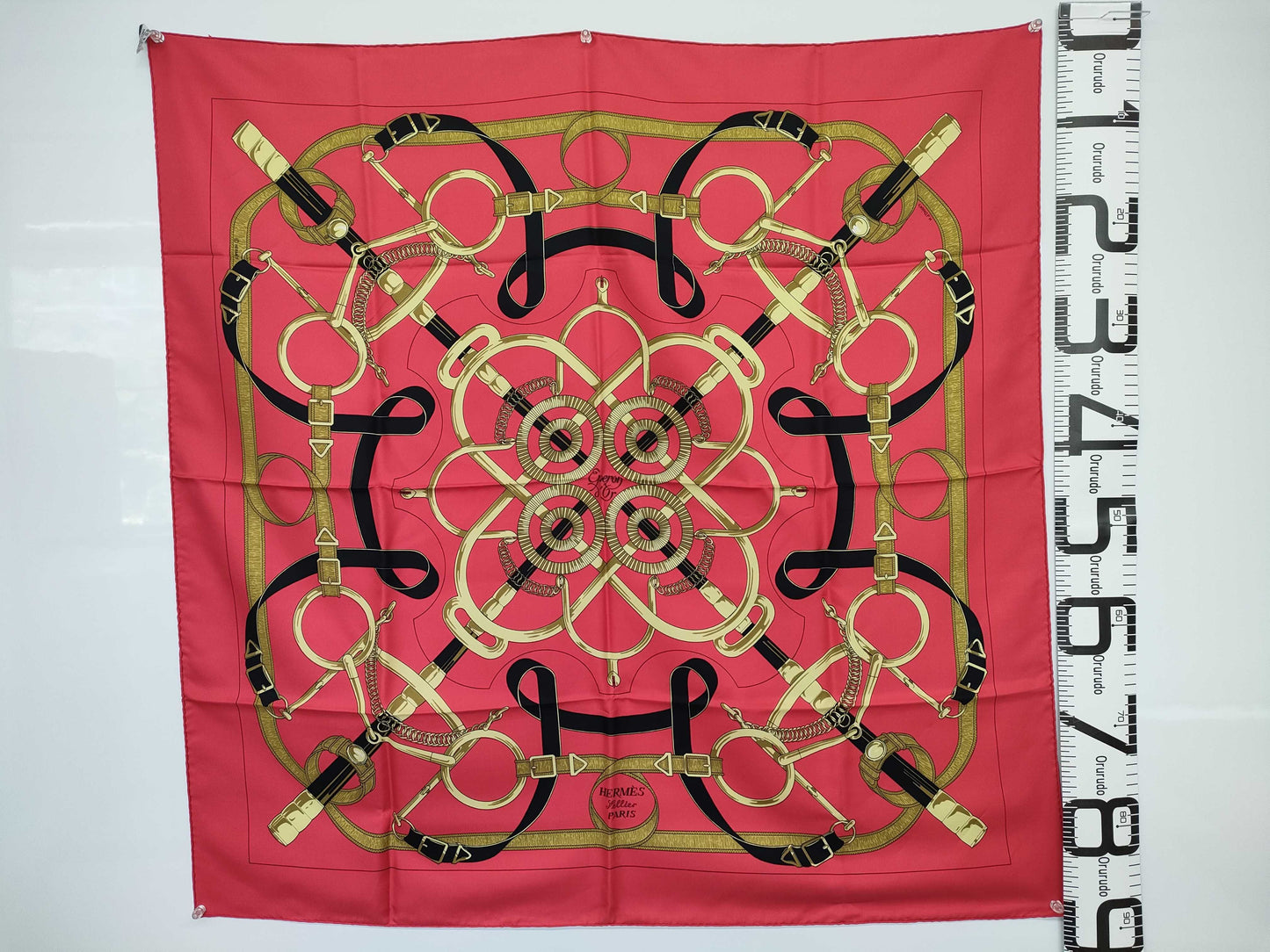 HERMES Carré Golden Spur / Large Scarf