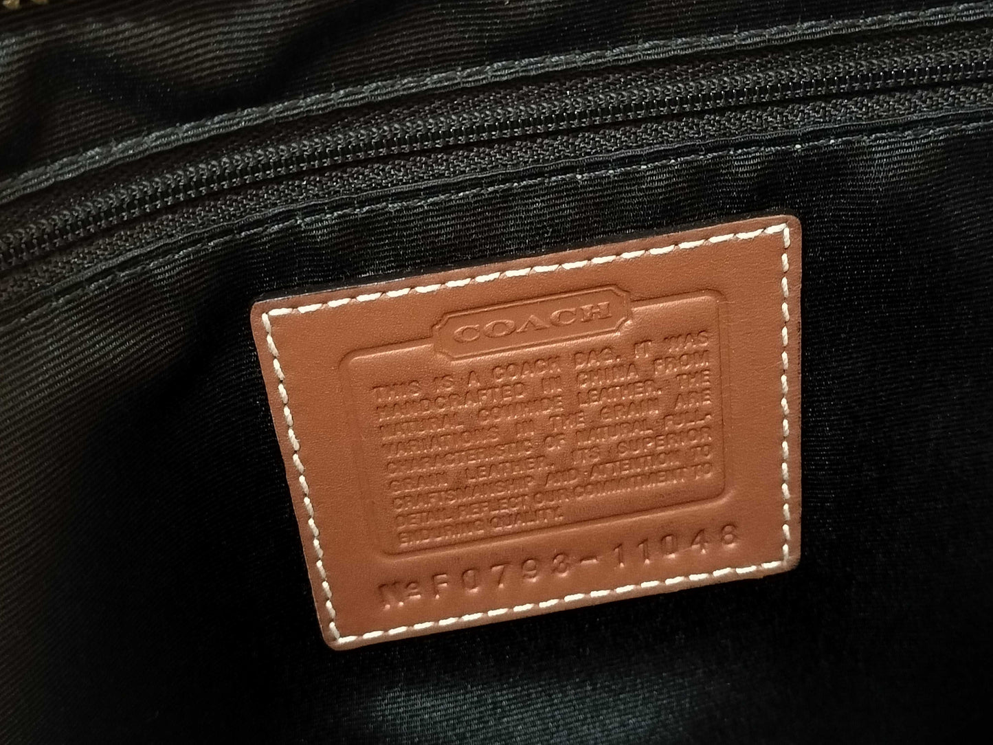 COACH tote bag backpack