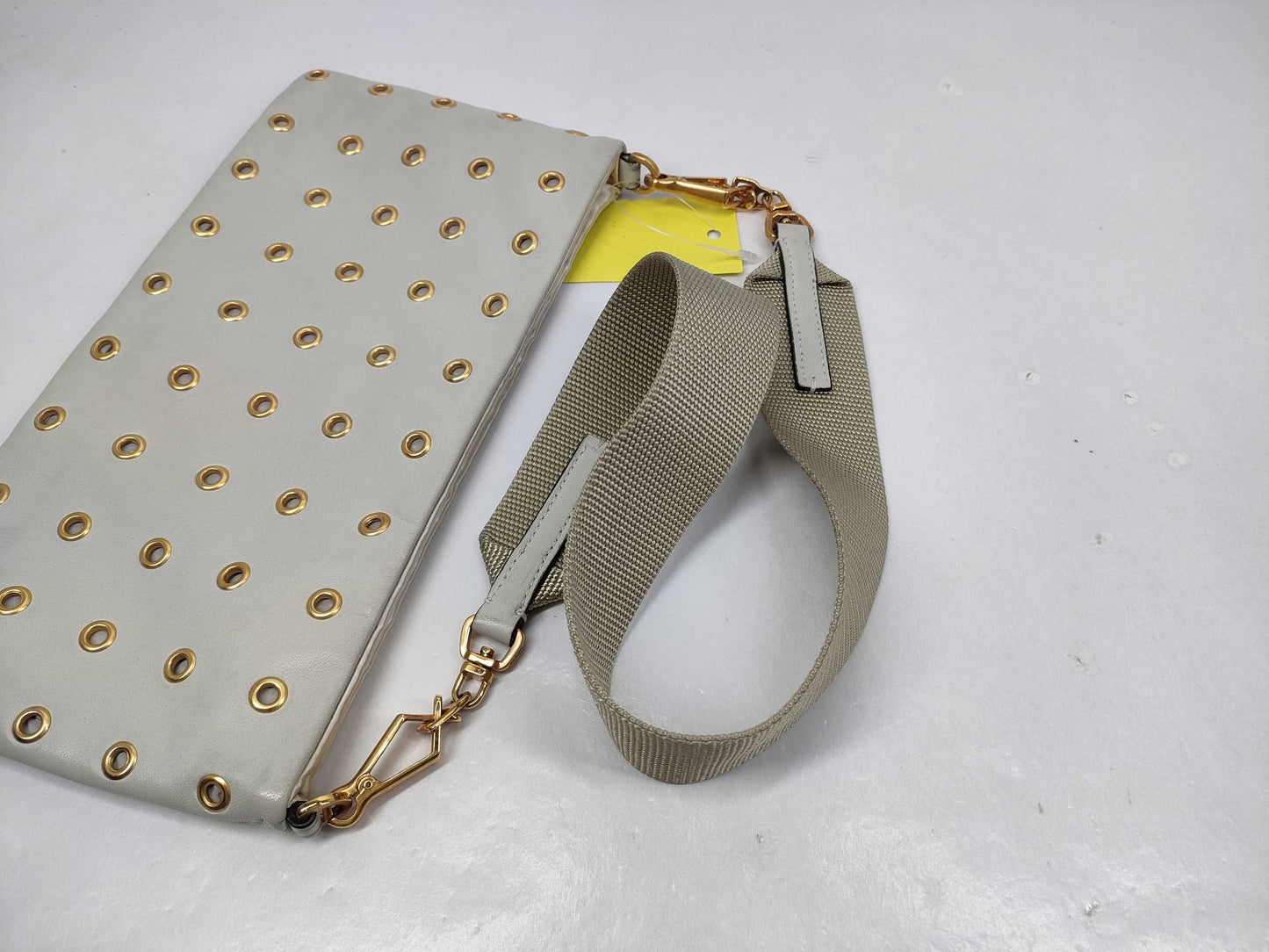 PRADA Perforated Leather Shoulder Bag