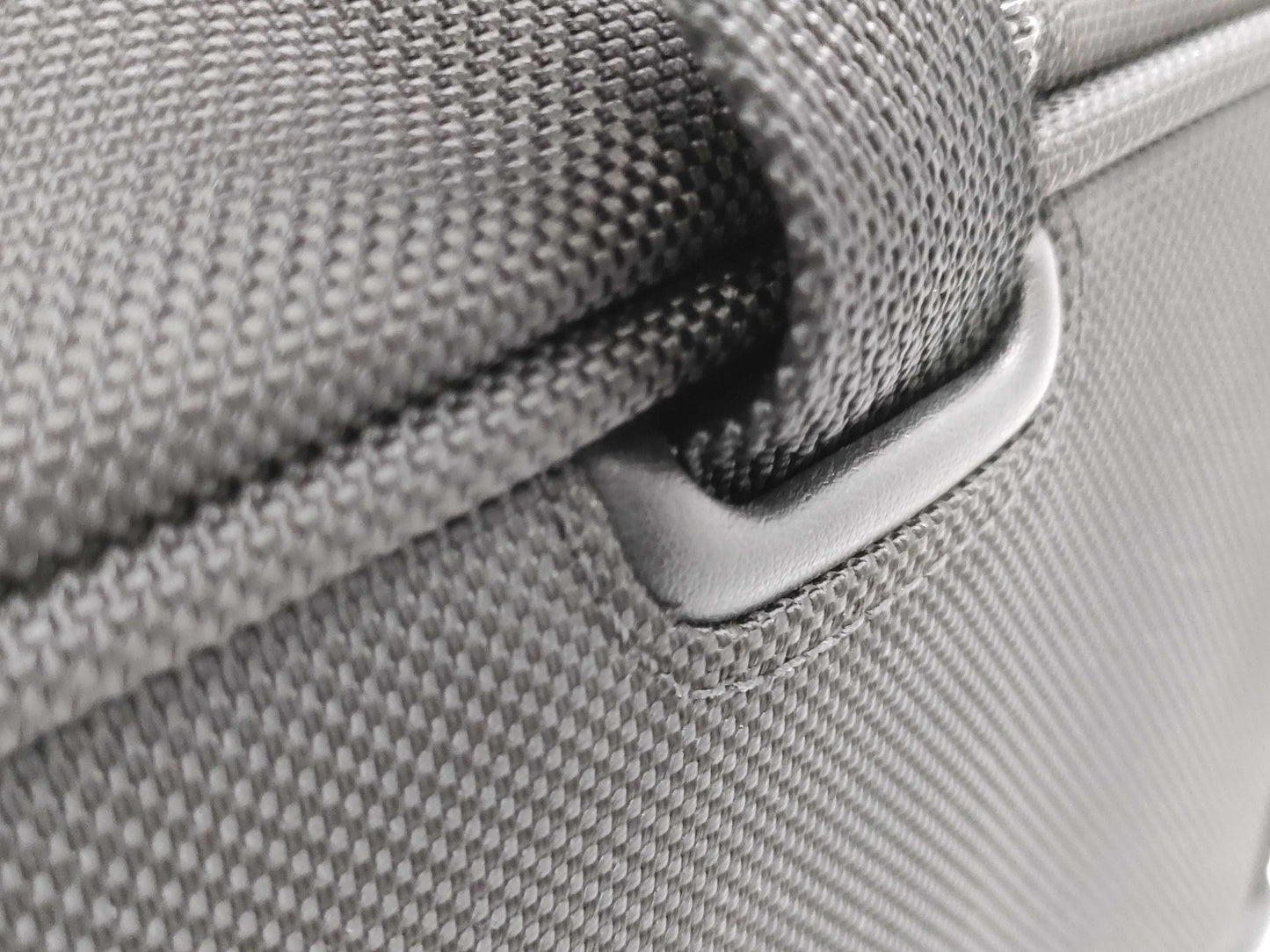 TUMI Boston bag with wheels and tag
