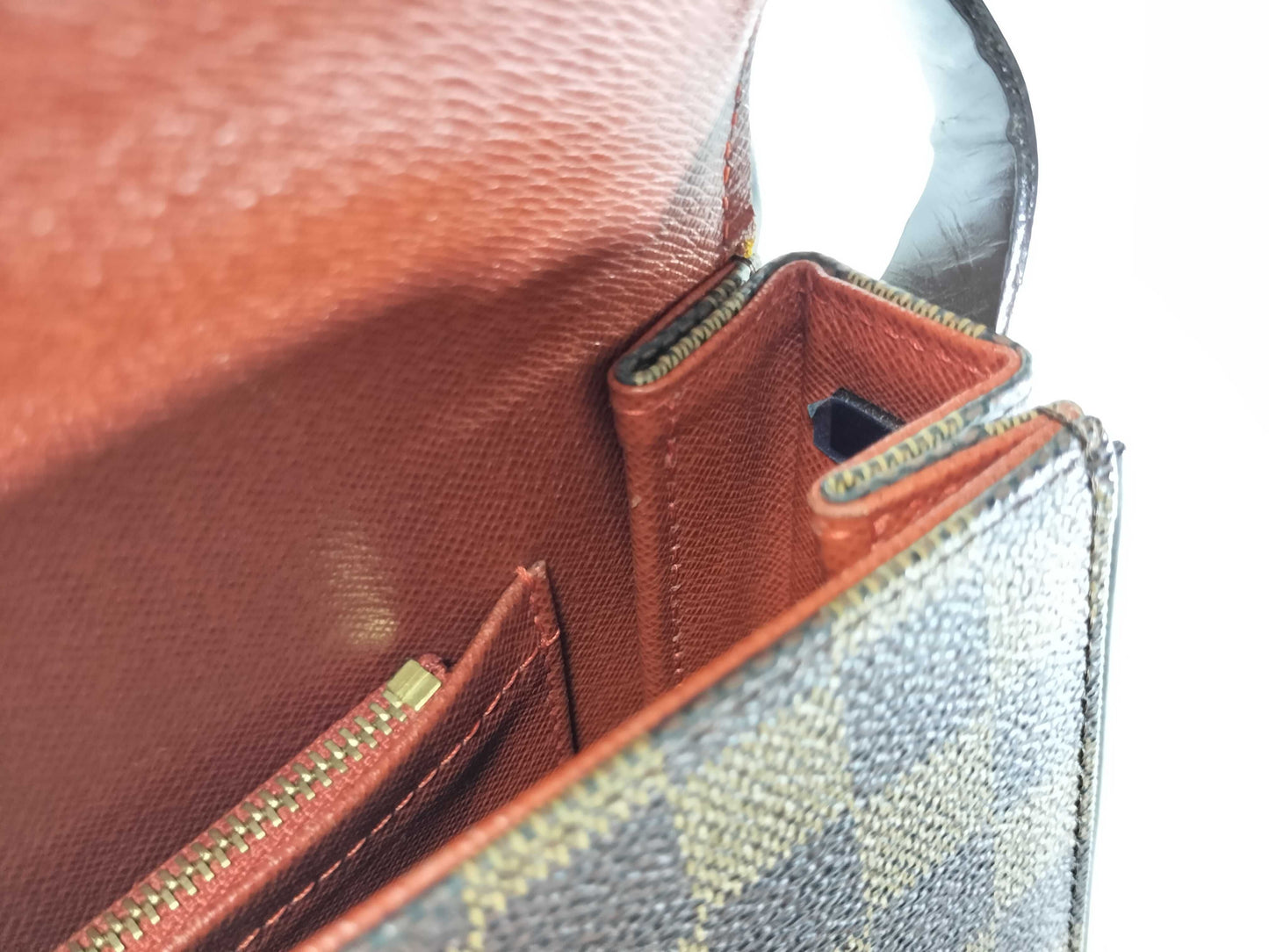 LOUIS VUITTON N51161 Damier Tribeca Carre Shoulder Bag