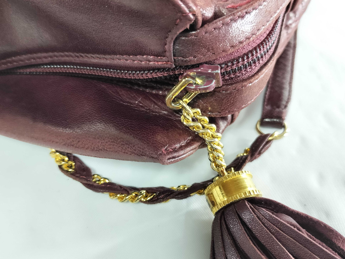 BALLY Quilted Chain Hand Tote Bag