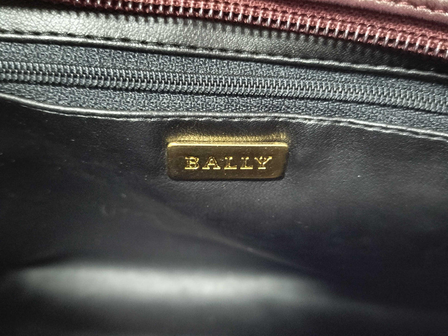 BALLY Quilted Chain Hand Tote Bag