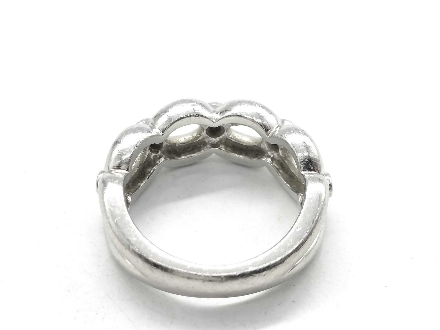 MIKIMOTO D 0.09ct PT950 11.7g Ring