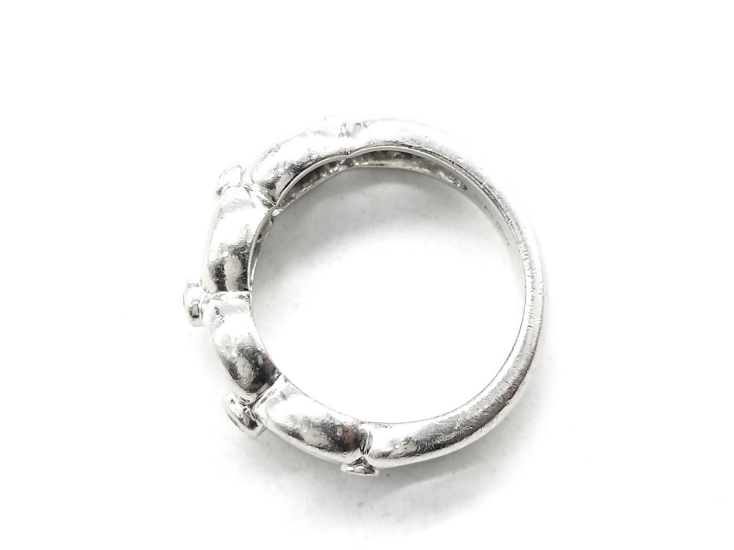 MIKIMOTO D 0.09ct PT950 11.7g Ring