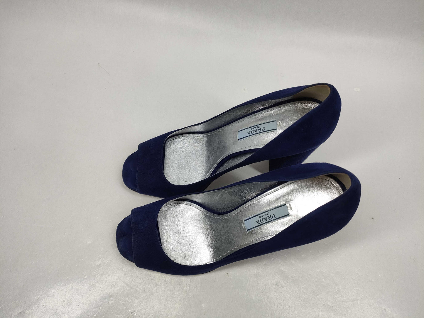 PRADA suede pumps
