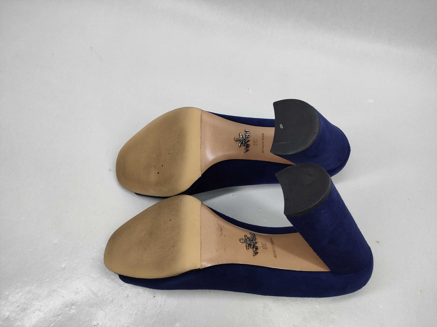 PRADA suede pumps