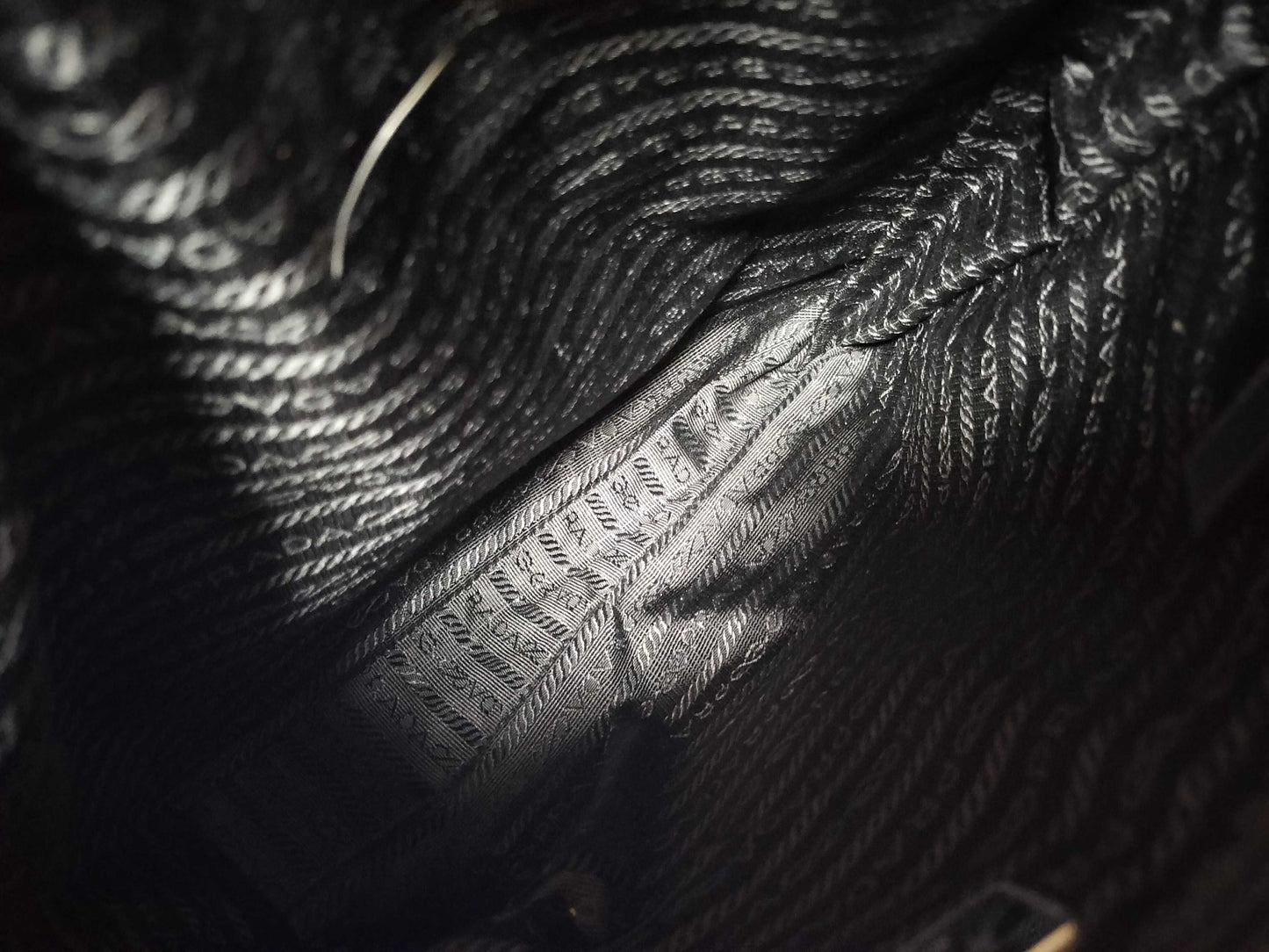 PRADA Nylon Tessuto Shoulder Bag