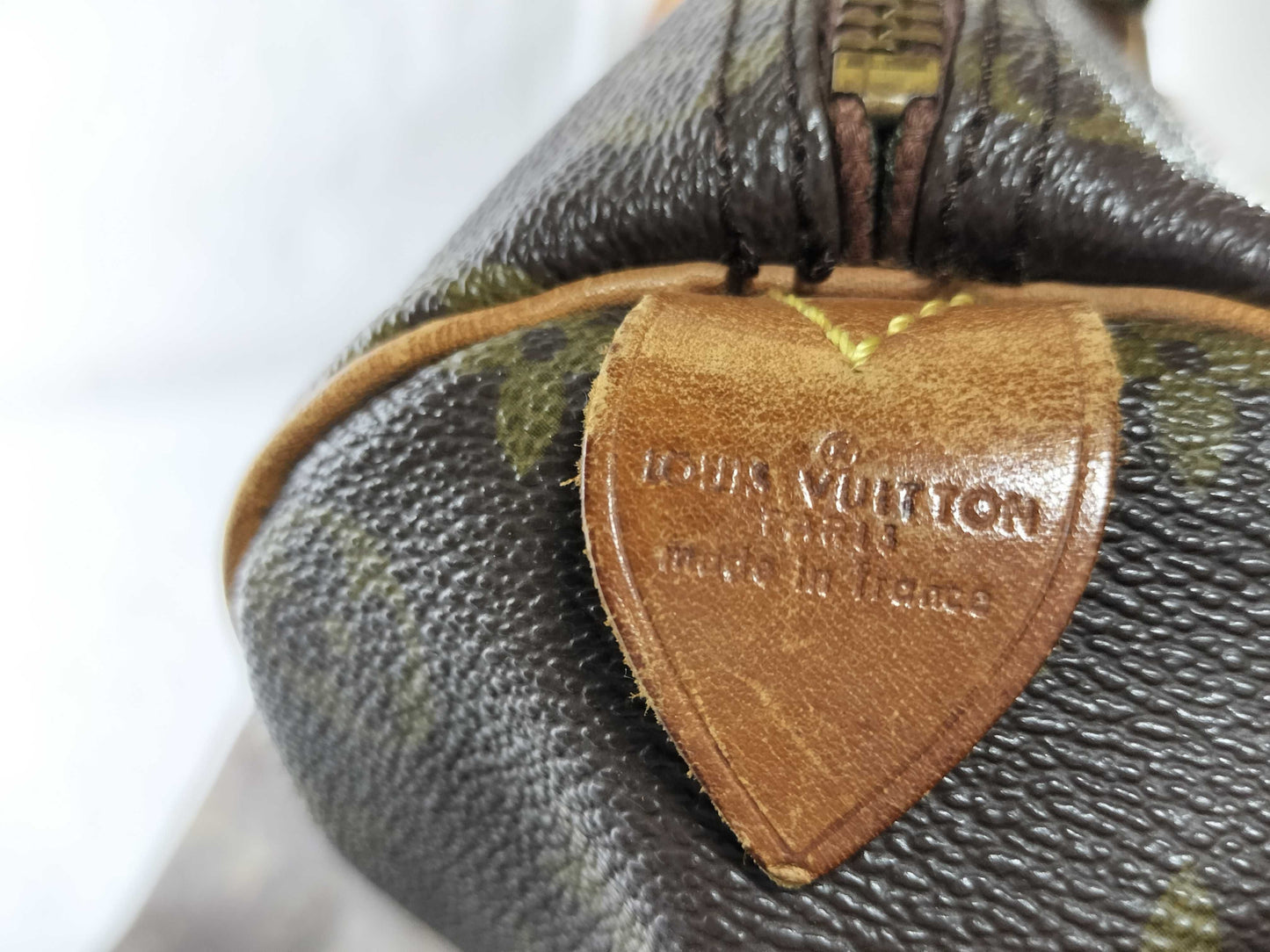 LOUIS VUITTON Monogram Keepall 50 Boston Bag with Torn Zipper Top